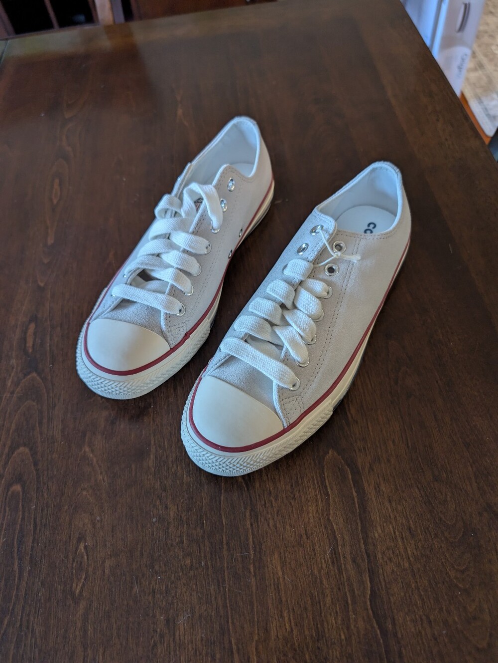 Classic Low-Top Canvas Sneakers - White